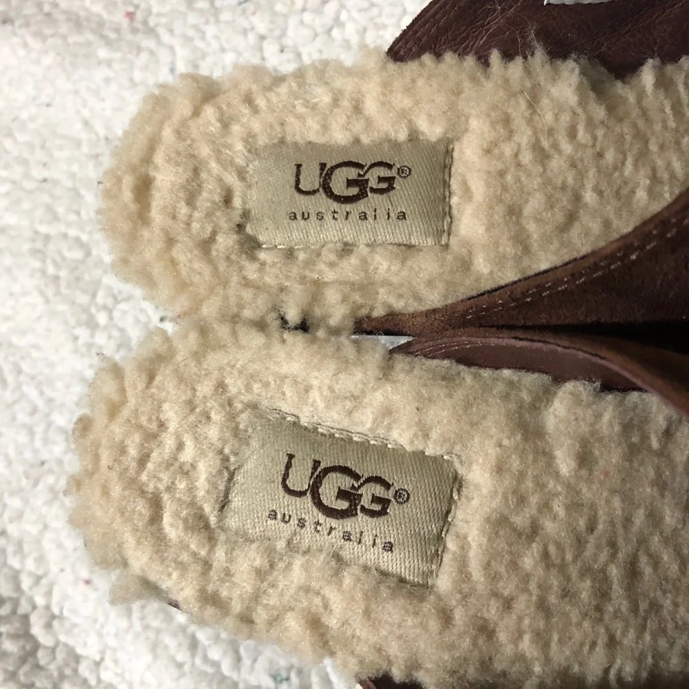 UGG‎ browm women’s Platforms shoes Sz 8